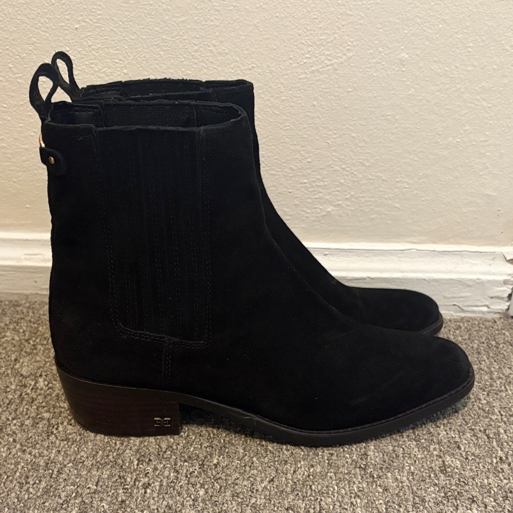 Sam Edelman Black Ankle Boots